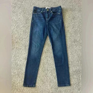 Anne Klein high rise skinny ankle jeans size 8